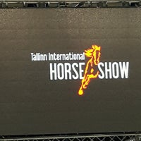 Photo taken at Tallinn International Horse Show by Magnus R. on 10/8/2016