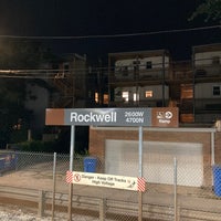 Photo taken at CTA - Rockwell by Megan on 9/16/2023