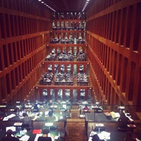 Photo taken at Humboldt-Bibliothek by Tom P. on 11/3/2014