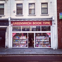 Photo taken at Greenwich Book Time by Simon B. on 5/4/2013