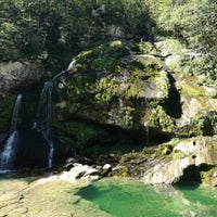Photo taken at Virje Waterfall by Jente Júlia K. on 8/7/2017