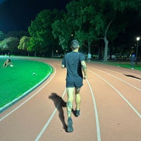 Photo taken at McCarren Park Track by Audrey C. on 8/23/2023