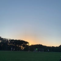 Photo taken at Beach Chalet Soccer Fields by Audrey C. on 8/15/2019