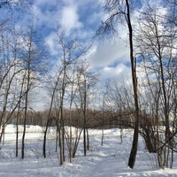 Photo taken at Парк Микрогорода в лесу by Andrey I. on 2/15/2017