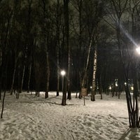 Photo taken at Парк Микрогорода в лесу by Andrey I. on 2/21/2017