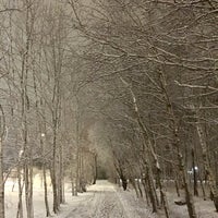 Photo taken at Парк Микрогорода в лесу by Andrey I. on 3/31/2017