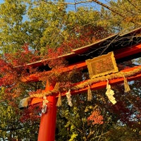 Photo taken at Ujigami Shrine by heartace z. on 11/1/2023
