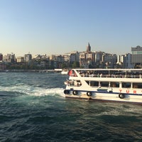 Photo taken at Galata Bridge by Zeynel D. on 8/13/2015