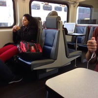 Photo taken at Caltrain #372 Baby Bullet by yael w. on 2/15/2014