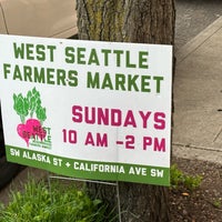 Photo taken at West Seattle Farmers Market by Tommy T. on 5/1/2023