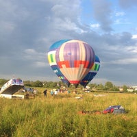 Photo taken at Место приземления воздушных шаров by Kristina L. on 7/6/2014