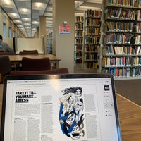Photo taken at Roesch Library by A R. on 2/7/2022