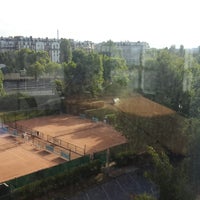 Photo taken at Tennis Club de Paris by Stephan P. on 8/18/2017
