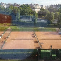 Photo taken at Tennis Club de Paris by Stephan P. on 8/18/2017