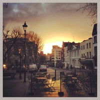 Photo taken at Clerkenwell Green by Stephen B. on 2/14/2013