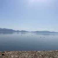 Photo taken at Lake Inawashiro by shinra T. on 4/13/2024