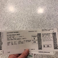 Photo taken at Southwest Airlines Ticket Counter by Grace P. on 11/27/2019