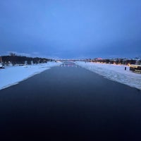 Photo taken at Кремлёвский мост by Alexandr I. on 1/2/2022