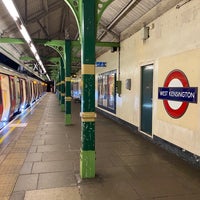 Photo taken at West Kensington London Underground Station by Behzad F. on 3/10/2023