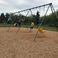 Photo taken at Sandel Playground by Anna A. on 5/26/2019