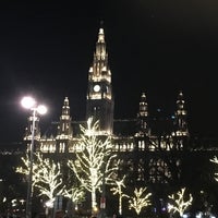 Photo taken at Rathausplatz by Marina M. on 12/31/2017