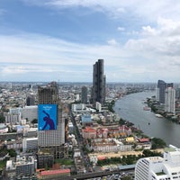 Photo taken at The Tower Club at lebua by K on 7/8/2022