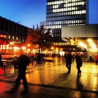 Photo taken at Euston Piazza by Andrew W. on 10/24/2013