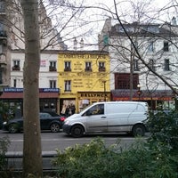 Photo taken at Avenue Jean Jaurès by s a. on 1/31/2014