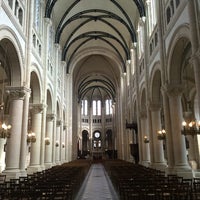 Photo taken at Église Notre-Dame de la Croix by Henry W. on 9/23/2016