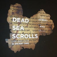 10/15/2012에 jaime k.님이 Dead Sea Scrolls at The Franklin Institute에서 찍은 사진