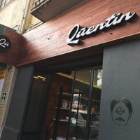 Photo taken at Qūentin Café by Chilangas H. on 4/14/2016
