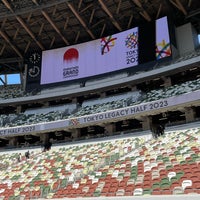 Photo taken at Yoyogi National Stadium by 裕美 岡. on 10/14/2023