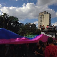Photo taken at 19ª Parada do Orgulho LGBT de São Paulo by Luciana T. on 6/7/2015