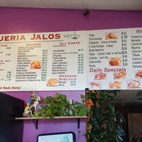 Photo taken at Taqueria Jalos by Sonia L. on 8/27/2013