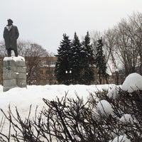 Photo taken at Памятник В. И. Ленину by Ольга Ф. on 2/20/2018