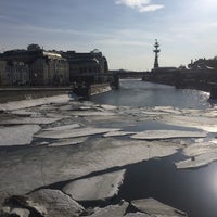 Photo taken at Болотная набережная by Ольга Ф. on 3/25/2018