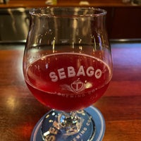 Photo taken at Sebago Brewing Company by Mike V. on 6/6/2021