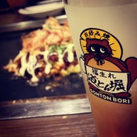 Photo taken at お好み焼き道とん堀 柴又店 by Kattuin on 10/29/2012