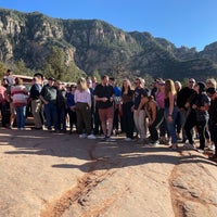 Photo taken at Pink Jeep Tours - Sedona by Axe on 4/15/2022