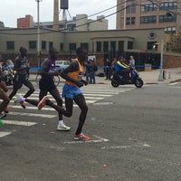 Photo taken at NYC Marathon Mile 14 by Jess M. on 11/1/2015