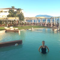 Photo taken at Grand Hotel Terme Sirmione by Elena S. on 12/26/2014