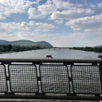 Photo taken at Floridsdorfer Brücke by Hamza T. on 4/30/2017