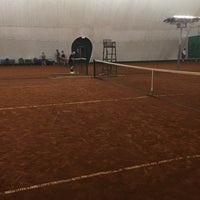 Photo taken at Теннисный клуб «Хасанская 19» by Александр Н. on 10/12/2017
