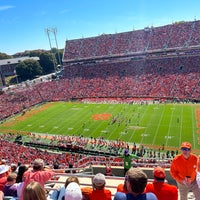 Photo taken at Frank Howard Field at Clemson Memorial Stadium by Andrew P. on 10/22/2022