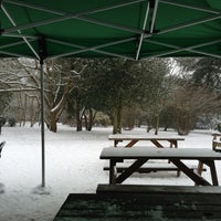 Photo taken at Oaks Park Tea Rooms by Russell P. on 1/20/2013