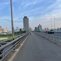 Photo taken at Senju-shinbashi Bridge by admire m. on 4/28/2023