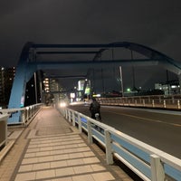 Photo taken at 尾竹橋 by admire m. on 3/4/2021