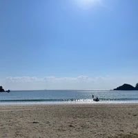 Photo taken at Yumigahama Beach by admire m. on 11/4/2023