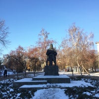 Photo taken at Памятник А. М. Бутлерову by Kofemolka on 11/18/2016