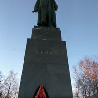 Photo taken at Памятник Ленину by Витте Адам on 1/3/2017